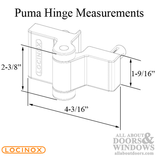 Locinox Tiger Hydraulic Gate Closer and Hinge for Gates Up to 165 Pounds - Choose Color - Locinox Tiger Hydraulic Gate Closer and Hinge for Gates Up to 165 Pounds - Choose Color