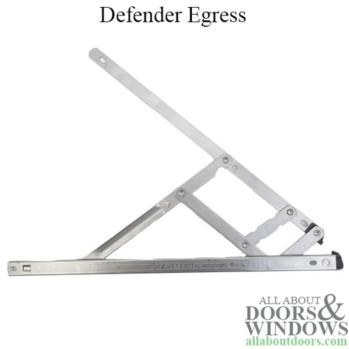 Casement Window Defender Egress Friction Hinges, 16