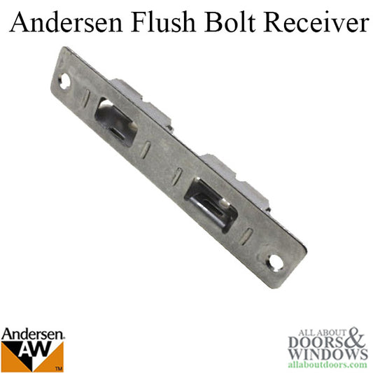 Andersen Receiver Head (PA) and Sill (AP) - Flush Bolt