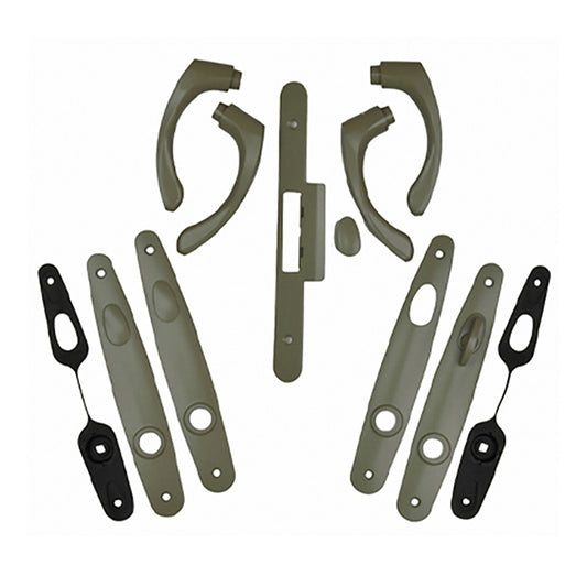 Andersen Tribeca Hardware Kit - Double Doors, Non-Keyed - Stone