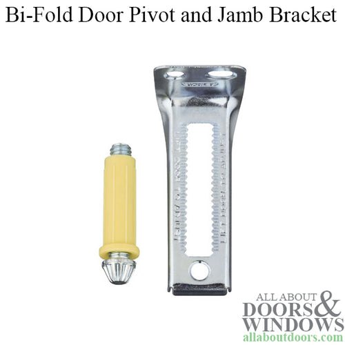 Bottom Pivot and Jamb Bracket set; Bi-Fold door - Bottom Pivot and Jamb Bracket set; Bi-Fold door