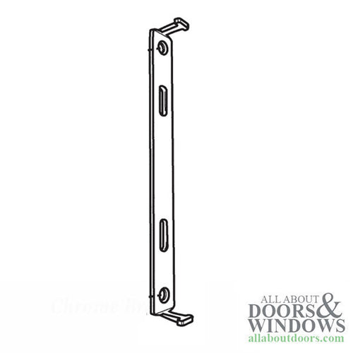 Thermoplast Dual Locking Keeper for Sliding Patio Doors - Thermoplast Dual Locking Keeper for Sliding Patio Doors