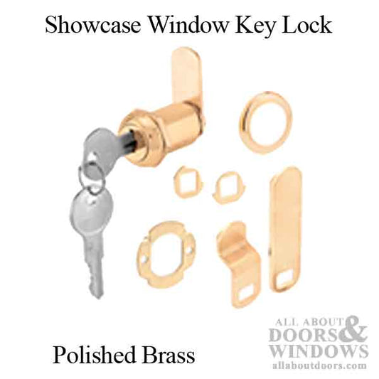 Showcase window lock - Keyed - 1-1/8 In Long