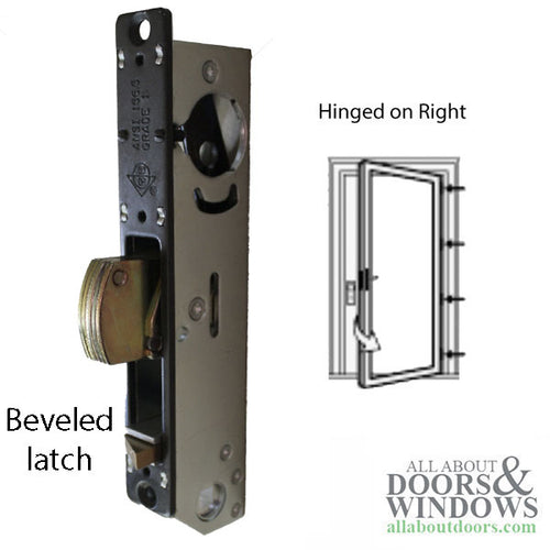 Adams Rite Storm Door Mortise Lock Right Hinge - Handed - Adams Rite Storm Door Mortise Lock Right Hinge - Handed