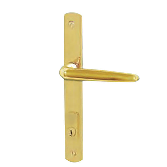 G-U Torino Handle & 30mm Plate, Active, Key & Thumbturn (Handle Above Cylinder) Choose Color