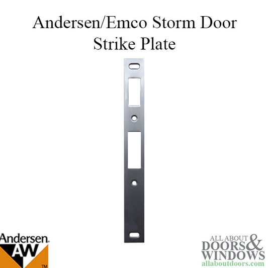 Andersen / EMCO Storm Door Strike Plate - Discontinued