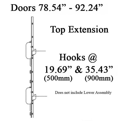 16mm Top Extension Swing Hook @ 19.69