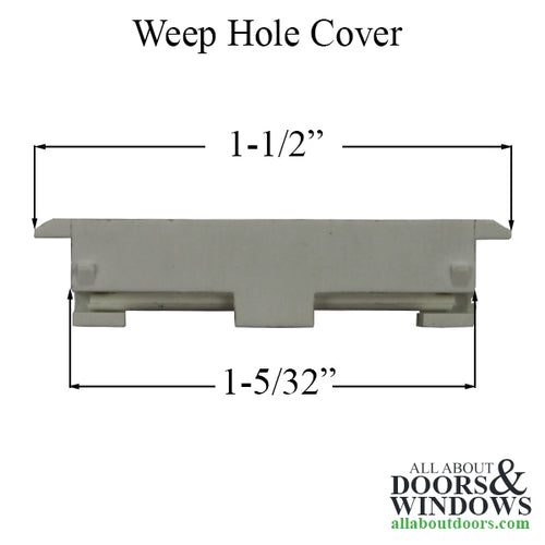 Weep Hole Cover - Choose Color - Weep Hole Cover - Choose Color