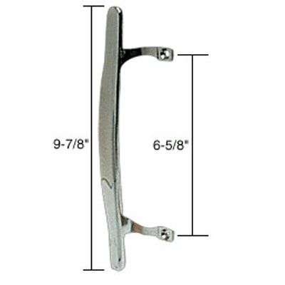 Deluxe Chrome Inside Pull Handle 6-5/8