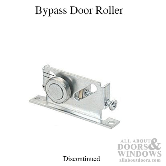 1 wheel, 7/8 dia., roller, Daryl Mirror by-pass door  - Pairs - DISCONTINUED