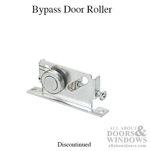 1 wheel, 7/8 dia., roller, Daryl Mirror by-pass door  - Pairs - DISCONTINUED - 1 wheel, 7/8 dia., roller, Daryl Mirror by-pass door  - Pairs - DISCONTINUED