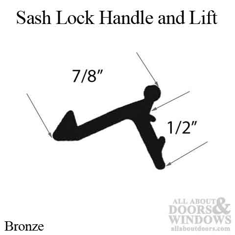 Sash Handle and Lift for Sliding, Double- and Single-Hung Windows - Sash Handle and Lift for Sliding, Double- and Single-Hung Windows