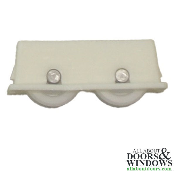 Jeld-Wen  Tandem snap in window roller 3/4 diameter grooved nylon wheel - Jeld-Wen  Tandem snap in window roller 3/4 diameter grooved nylon wheel
