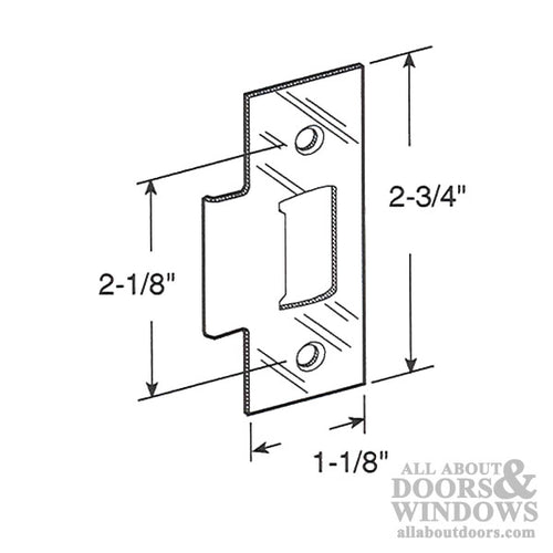 Discontinued - T-Strike, Standard 2-1/8 inch (BZ) - Discontinued - T-Strike, Standard 2-1/8 inch (BZ)