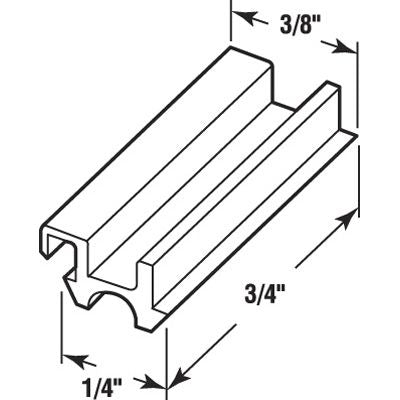 Bottom Glide - Sliding Windows, Glides / Guides - Nylon - Bottom Glide - Sliding Windows, Glides / Guides - Nylon