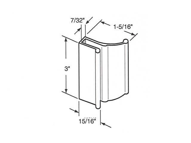 Pull Handle - Aluminum - Pull Handle - Aluminum