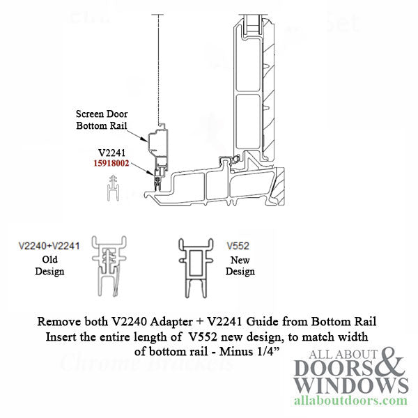 Marvin Integrity V2241 Bottom Screen Guide 2