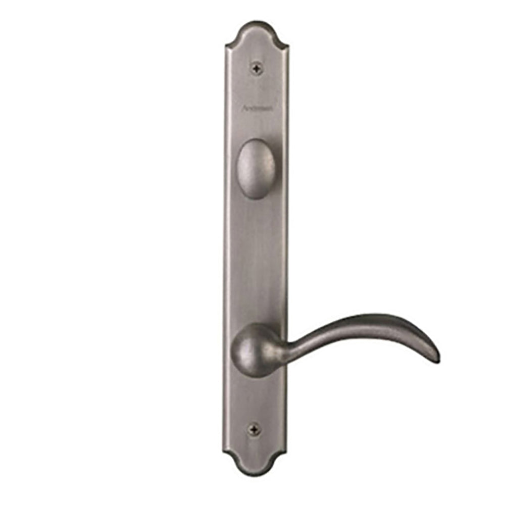 Andersen Encino Hardware Kit, Active Single Door - Distressed Nickel - Andersen Encino Hardware Kit, Active Single Door - Distressed Nickel