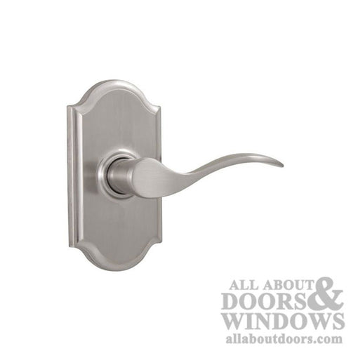 Weslock Bordeau Premier Privacy Door Lever Satin Nickel Right Hand Door Handle - Weslock Bordeau Premier Privacy Door Lever Satin Nickel Right Hand Door Handle