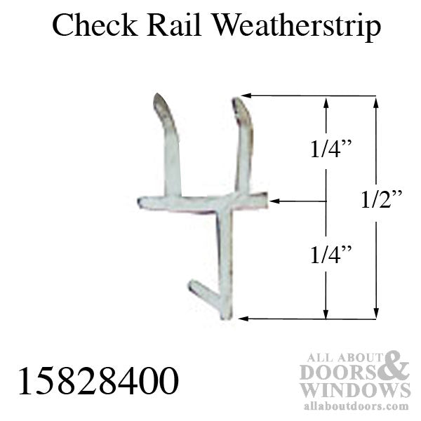 Marvin Single & E-Z Tilt Double Hung, Tilt Pac Weatherstrip V116 - White - Marvin Single & E-Z Tilt Double Hung, Tilt Pac Weatherstrip V116 - White