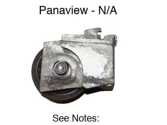 Panaview Patio Sliding Door Roller Assembly 1.5 Inch Steel Wheel Diameter