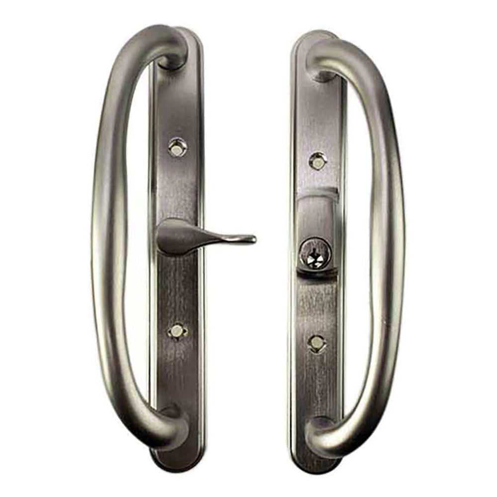 Olympus Sliding Patio Door Lever Keyed Non Handed Sliding Glass Door Handle Set - Olympus Sliding Patio Door Lever Keyed Non Handed Sliding Glass Door Handle Set