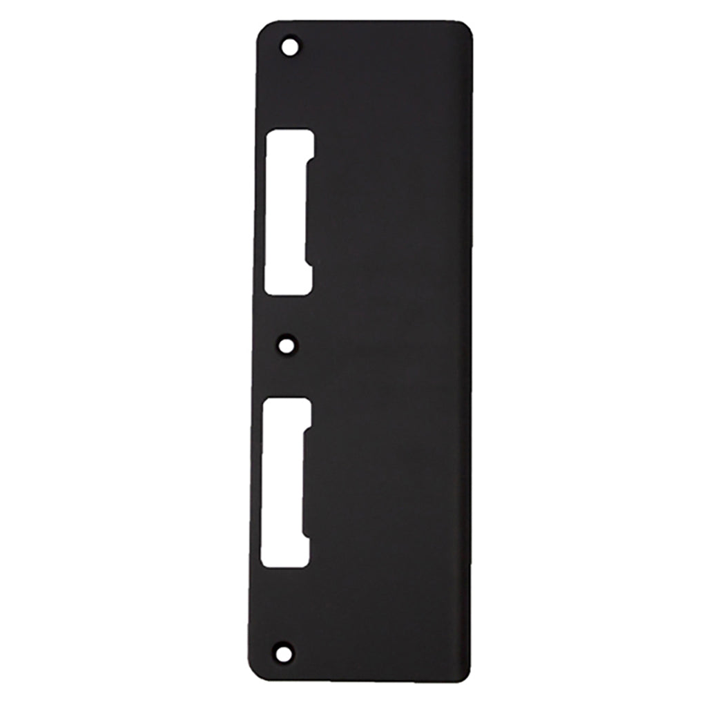 HOPPE Strike Plate Extra Wide Latch and Deadbolt Rustic Umber - HOPPE Strike Plate Extra Wide Latch and Deadbolt Rustic Umber