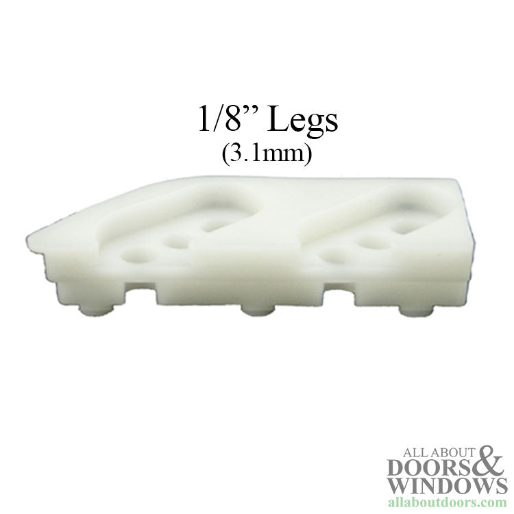 Truth Multipoint Window Lock Keeper Left Hand White - Truth Multipoint Window Lock Keeper Left Hand White