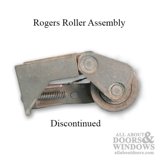 Rogers Patio Door Roller Assembly 1 Inch Steel Wheel Diameter