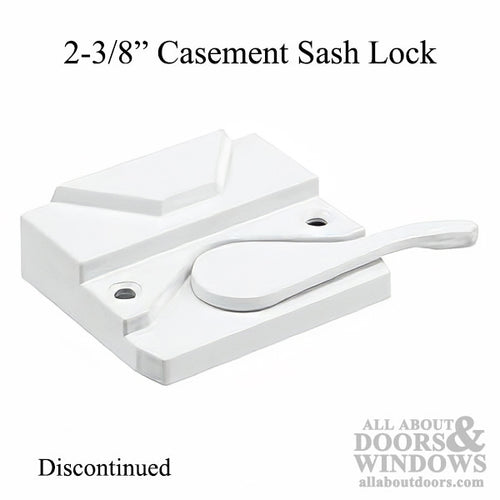 Sash Lock, 2-3/8 inch Screw holes, Left - Sash Lock, 2-3/8 inch Screw holes, Left