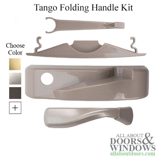 Truth Tango Folding Handle, Cover, Lever, Escutcheon - RH