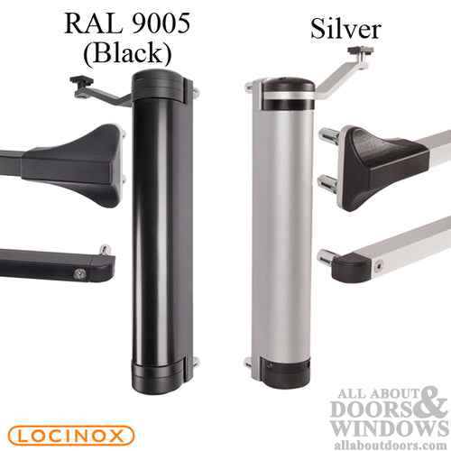 Locinox Lion Compact Hydraulic Gate Closer for Gates up to 165 Pounds - Choose Color - Locinox Lion Compact Hydraulic Gate Closer for Gates up to 165 Pounds - Choose Color