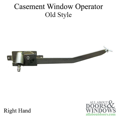 Pella Casement Window Operator, Curved Arm, Right Hand - Pella Casement Window Operator, Curved Arm, Right Hand