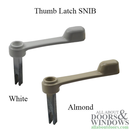 Interlock Standard 1-7/16" handle set thumb latch SNIB