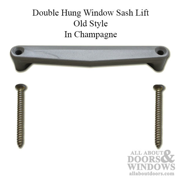 Unavailable Pella Double Hung Window Sash Lift, Old Style - Choose Color - Unavailable Pella Double Hung Window Sash Lift, Old Style - Choose Color