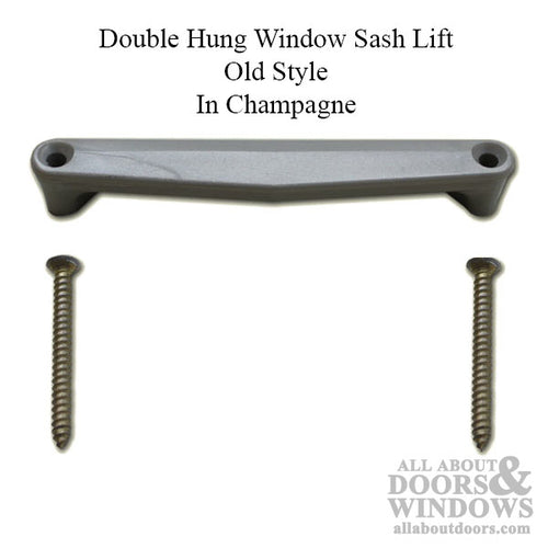 Unavailable Pella Double Hung Window Sash Lift, Old Style - Choose Color - Unavailable Pella Double Hung Window Sash Lift, Old Style - Choose Color