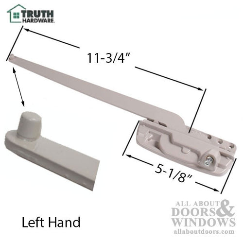 Truth Sill Mounted Encore Casement Operators, Left Hand - No Cover - Truth Sill Mounted Encore Casement Operators, Left Hand - No Cover