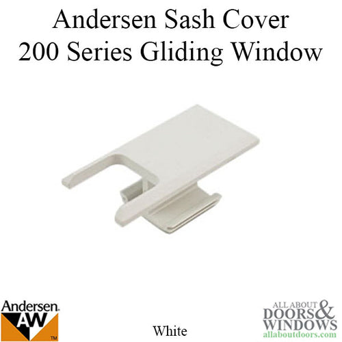 Andersen Sash Cover 200 Series Gliding Window - White - Andersen Sash Cover 200 Series Gliding Window - White