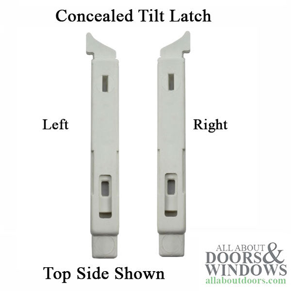 Concealed Tilt-In finger latch Left - Concealed Tilt-In finger latch Left
