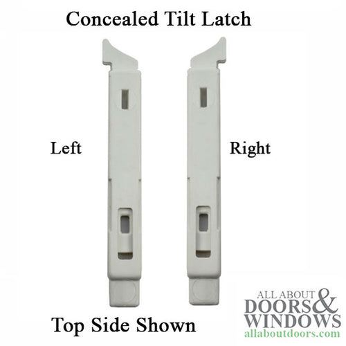 Concealed Tilt-In finger latch Left - Concealed Tilt-In finger latch Left
