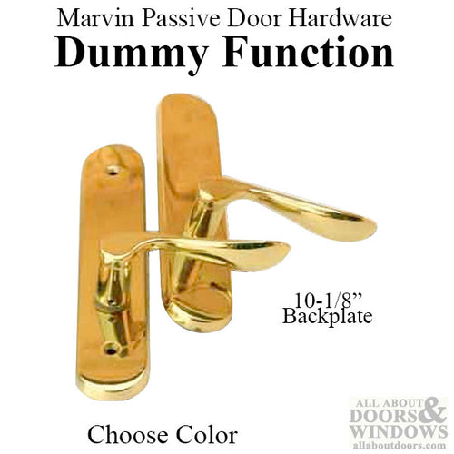 Marvin Inactive / Dummy Trim for Passive door  - PVD Brass - Marvin Inactive / Dummy Trim for Passive door  - PVD Brass