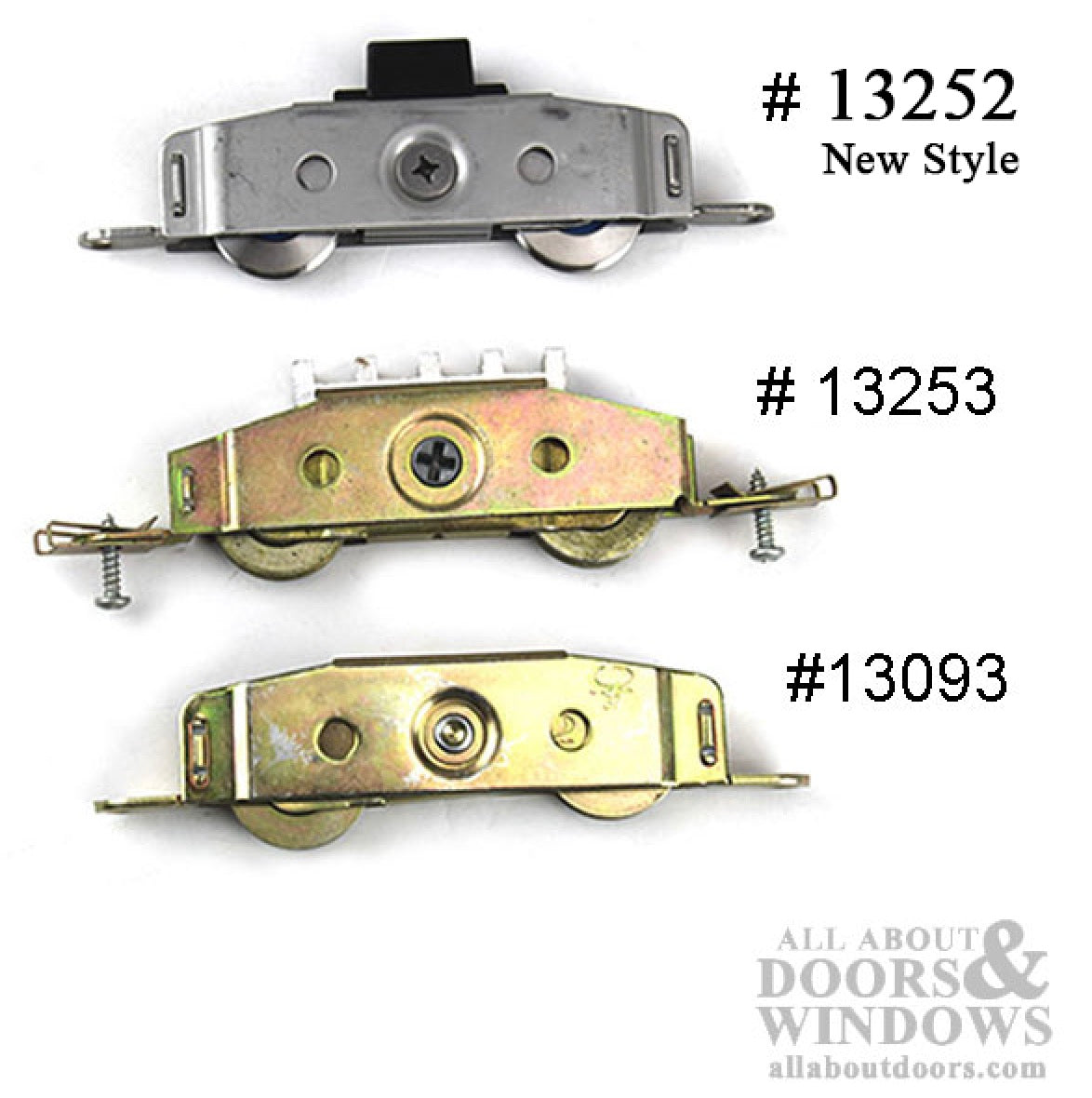 Milgard Classic Series Door Roller For Vinyl Sliding Doors 1.25 Inch Dual Steel Wheels - Milgard Classic Series Door Roller For Vinyl Sliding Doors 1.25 Inch Dual Steel Wheels