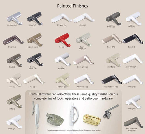 Amesbury Truth Casement Window Crank Handle 11/32 Inch Spline Folding - Amesbury Truth Casement Window Crank Handle 11/32 Inch Spline Folding