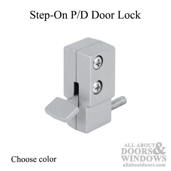 Step-On P/D Door Lock - Choose Color - Step-On P/D Door Lock - Choose Color