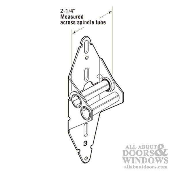 Garage Door Hinge - No.3 - Medium Duty - Garage Door Hinge - No.3 - Medium Duty