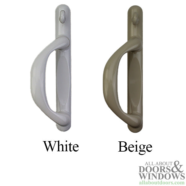 Left Handed ROTO Inside Handle 4-13/16 Inch Screw Hole Spacing Door Handle Set - Left Handed ROTO Inside Handle 4-13/16 Inch Screw Hole Spacing Door Handle Set