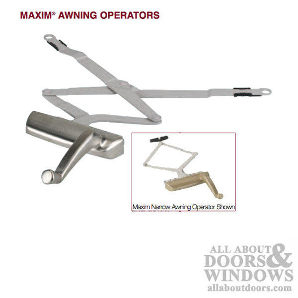 Truth Maxim Awning Window Operator, Sill Mount - Chestnut Bronze - Truth Maxim Awning Window Operator, Sill Mount - Chestnut Bronze