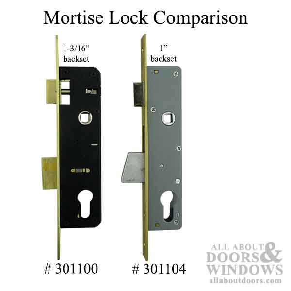 Lock Body Case Marks Slimline 25mm Backset - Lock Body Case Marks Slimline 25mm Backset