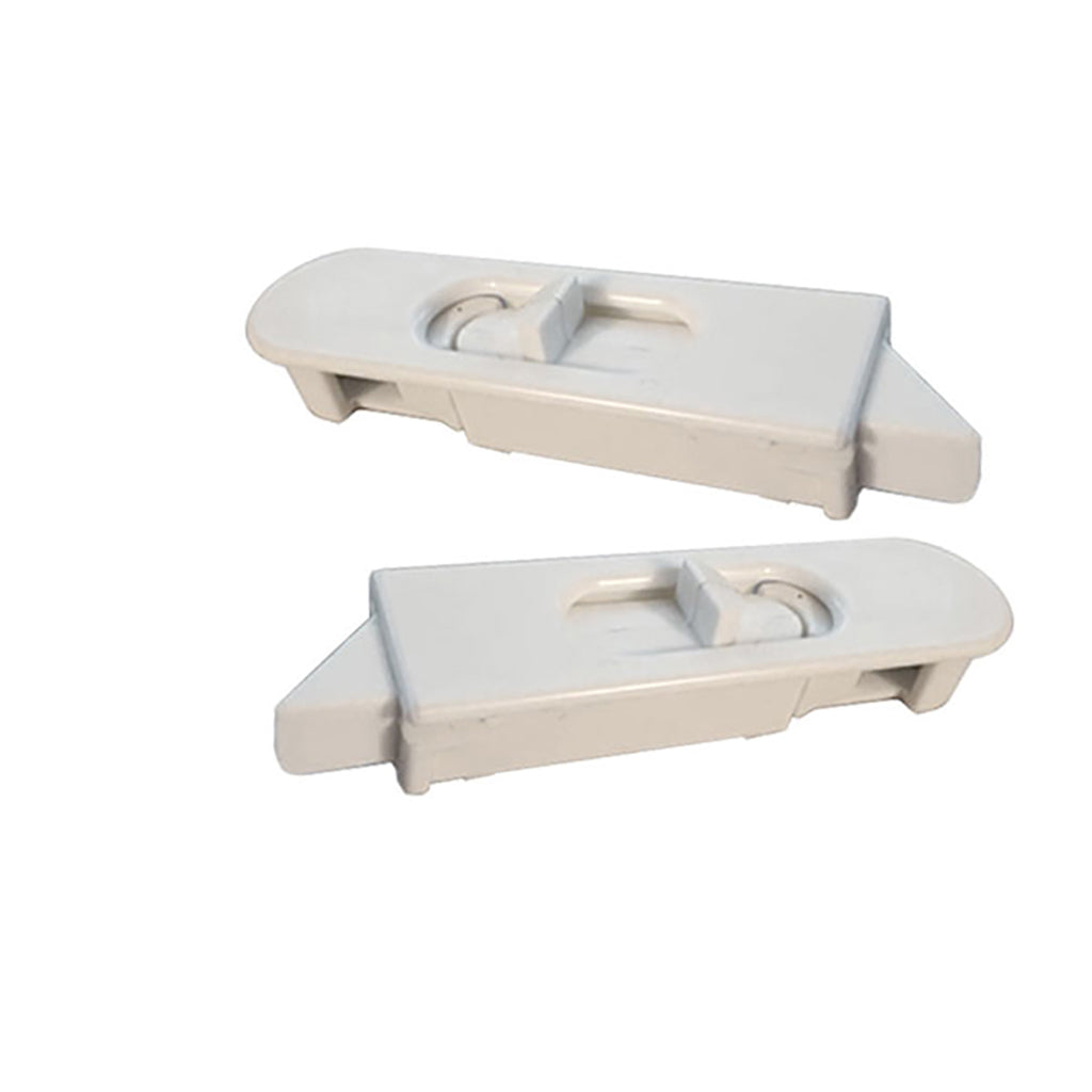 Tilt Latch Pair Fits Single or Double Hung Vinyl Window Short Nose Left Right - Tilt Latch Pair Fits Single or Double Hung Vinyl Window Short Nose Left Right