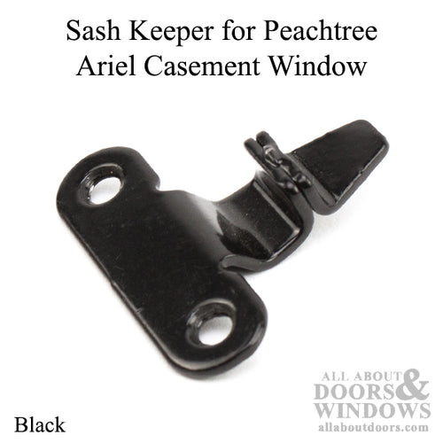 Sash Keeper for Peachtree Ariel Casement Window - Black - Sash Keeper for Peachtree Ariel Casement Window - Black